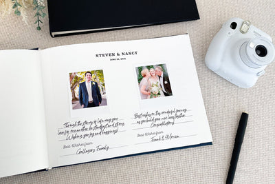 Wedding Photo Guest Book | Design D1-D9