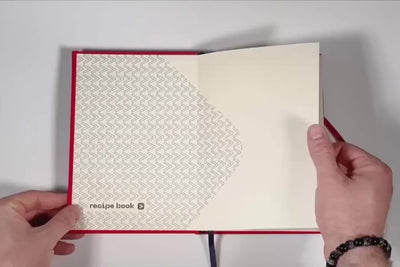 Color Hardcover Recipe Book | Design P1